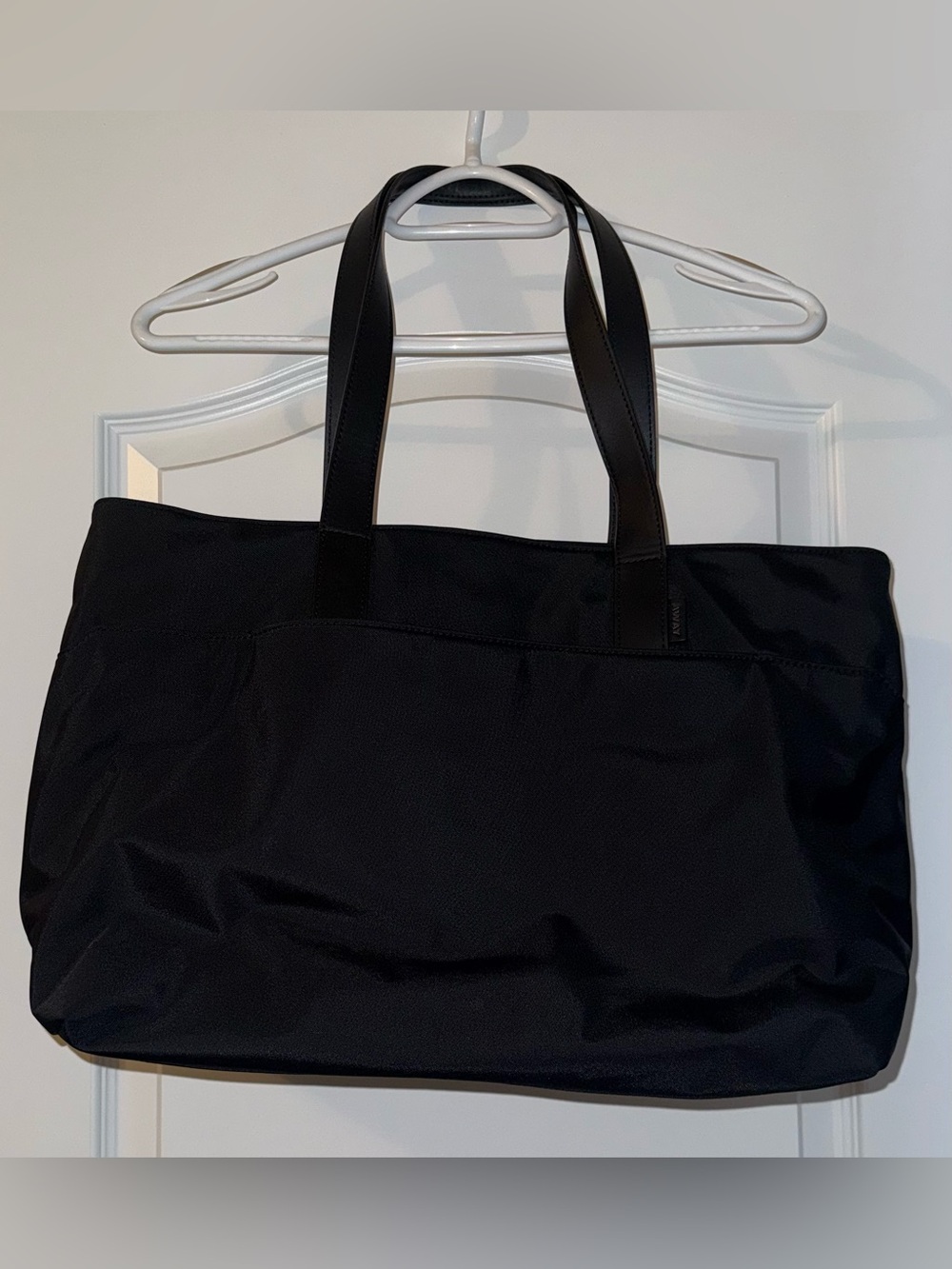 Away Everywhere Tote Black Nylon Travel Carry-On Work Bag